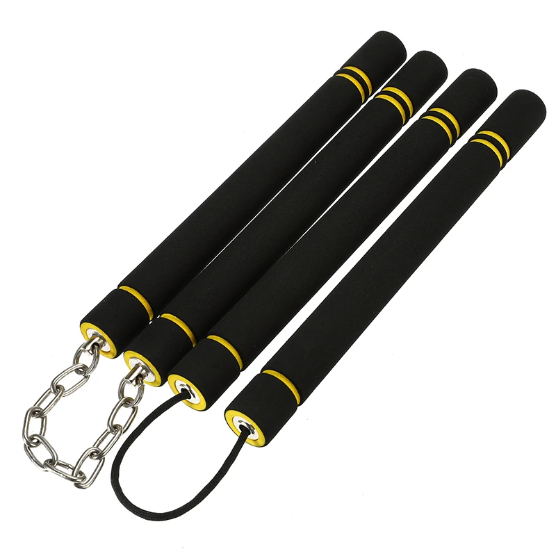 Пена для единоборств Nunchaku Nunchucks губка, цепочка для тренировок, товары для безопасности боевых искусств