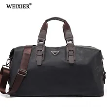 WEIXIER новые качественные парусиновые деловые сумки больших размеров однотонные классические брендовые сумки элитного дизайна
