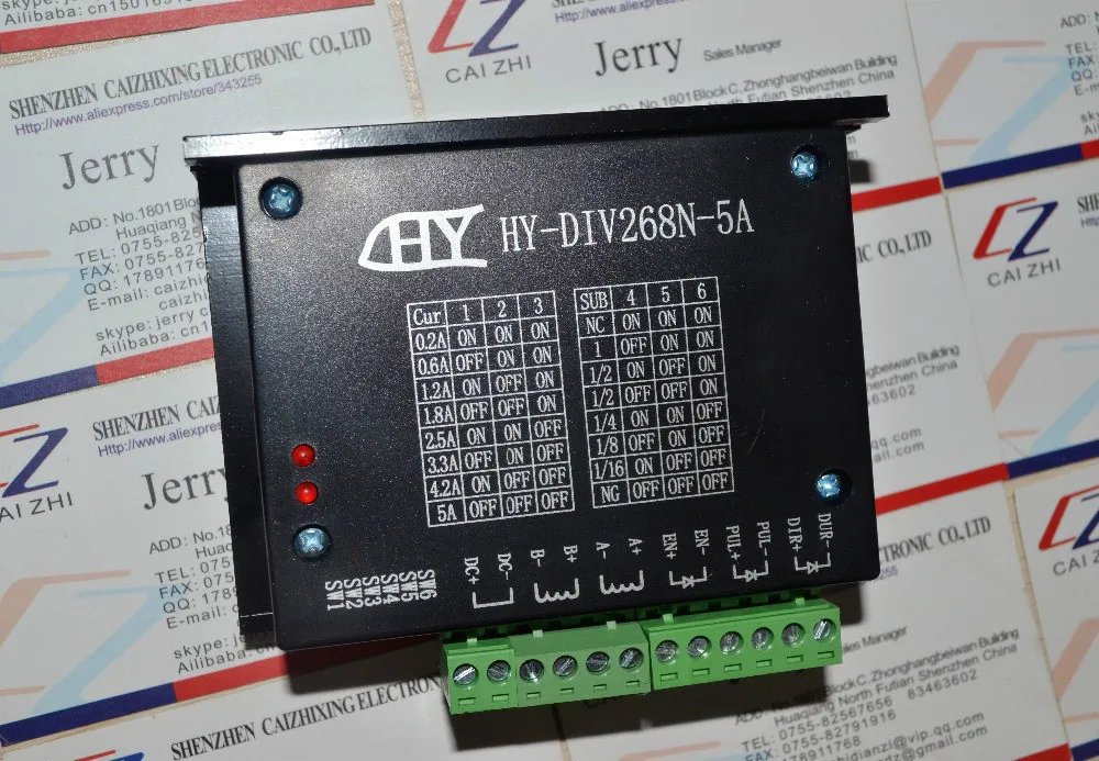 ЧПУ одноосный TB6600 0,2-5A двухфазный гибридный контроллер шагового двигателя. Мы являемся производителем