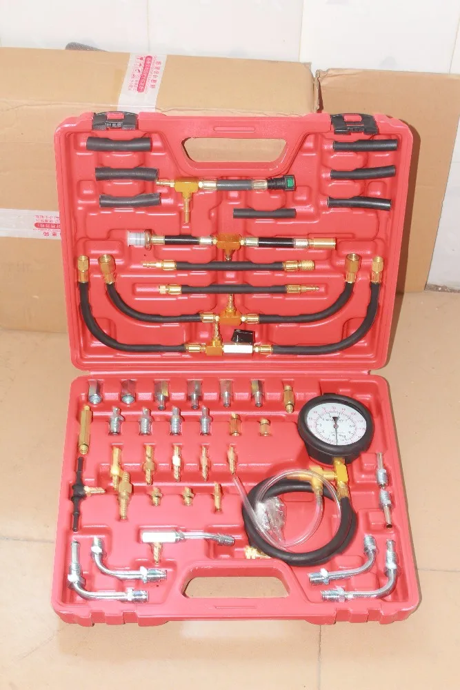 Fuel Pressure Tester Kit Master Fuel Injection Pressure Test Kit TU 443 TU443 manometer (8)