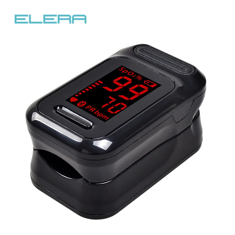 ELERA LED Finger Pulse Oximeter Blood Oxygen Saturation meter Fingertip Pulsoximeter SPO2 Monitor Oximetro dedo Oximeter ELERA LED Finger Pulse Oximeter Blood Oxygen Saturation meter Fingertip Pulsoximeter SPO2 Monitor Oximetro dedo Oximeter