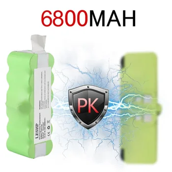 

High Quality 14.4V 6800mAh Battery Capacity NI-MH Battery for iRobot Roomba Vacuum Cleaner 500 600 700 800 Series hot