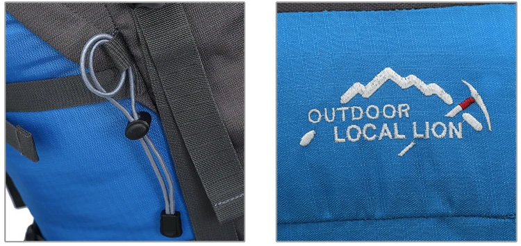 65L Large Capacity Backpack High quality Nylon Waterproof Travel bag Durable Multifunctional Rucksack For Outdoor Hiking Camping (20)