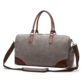 

Fashion travel canvas handbag 2019new portable shoulder bags totes
