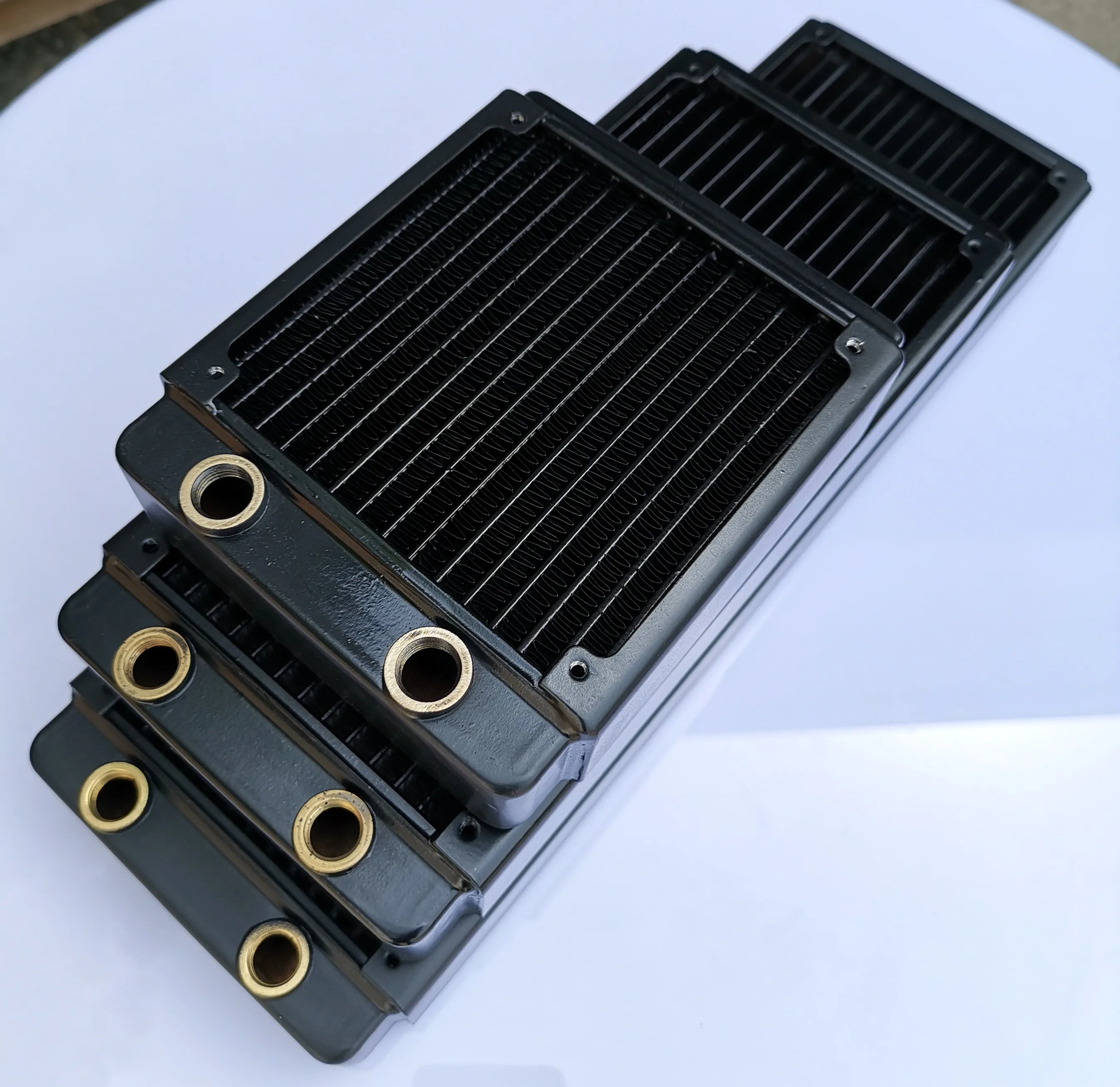 120,240,360mm copper 45mm thickness water cooling radiator use for