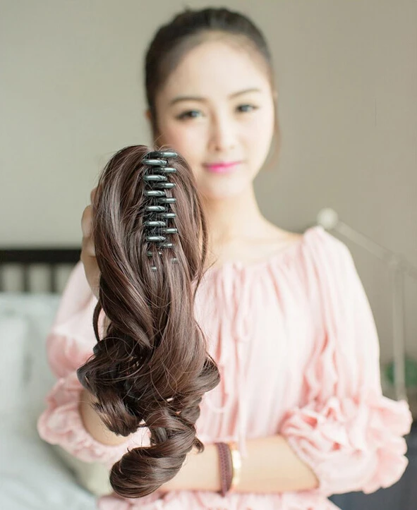 coda capelli veri mossi