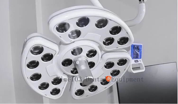 1 комплект x стоматологический медицинский бестеневой светодиодный светильник для посадки с 26 светодиодный s для хирургической операции имплантат с потолочной опорой