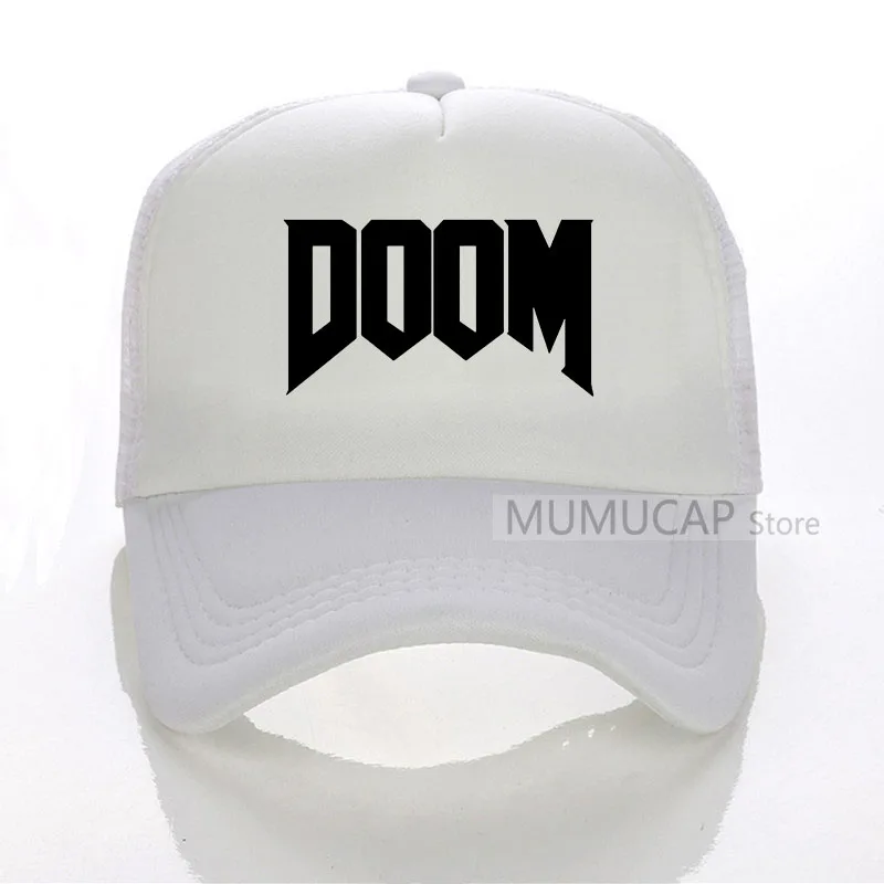 Летняя новая брендовая модная бейсбольная кепка Doom универсальная Отличная