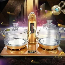 Полностью умный автоматический Электрический чайник для воды, безопасность автоматического выключения, защита от перегрева