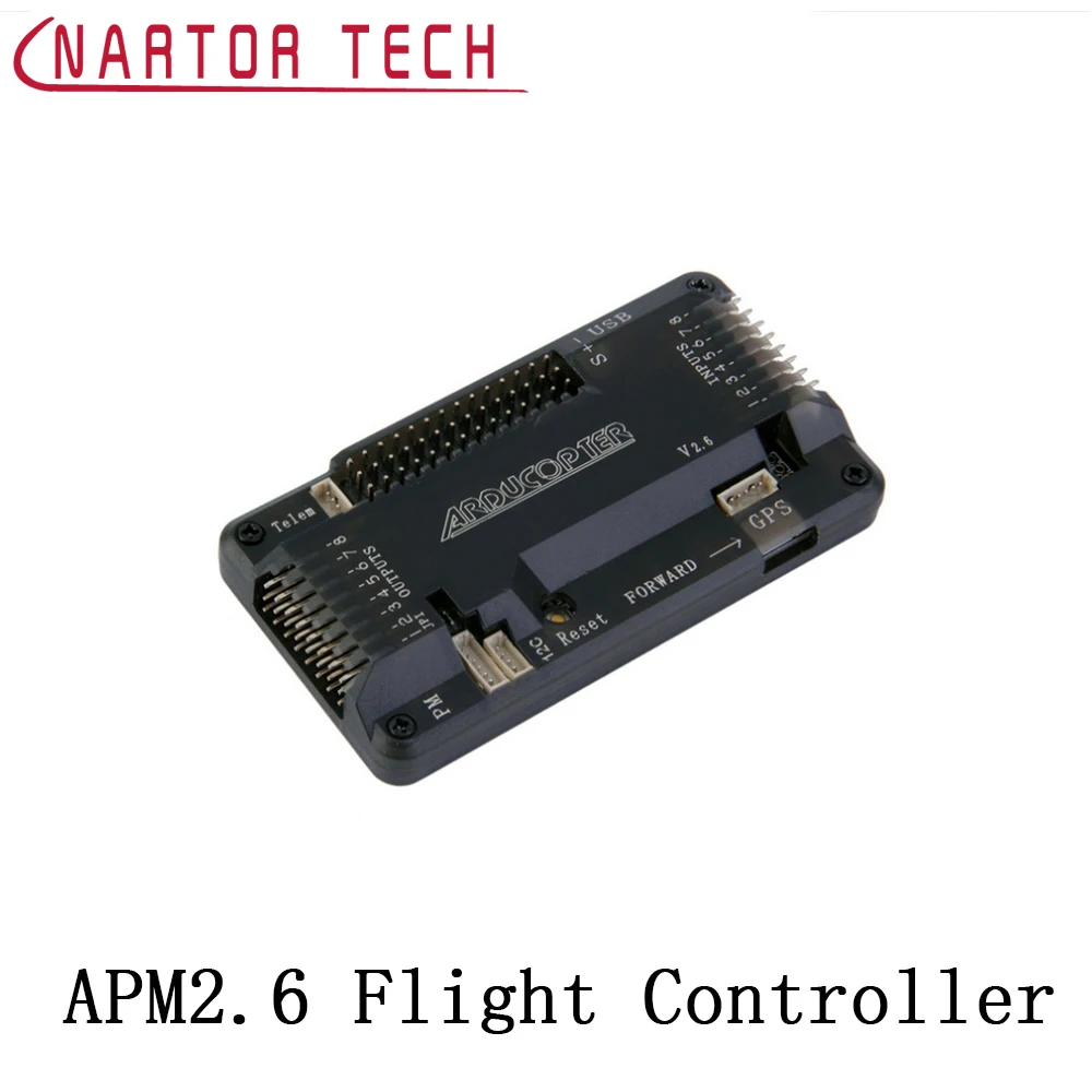 Nartor APM2.6 ArduPilot Мега APM 2 6 игровые джойстики бортового компаса w/Защитный чехол для