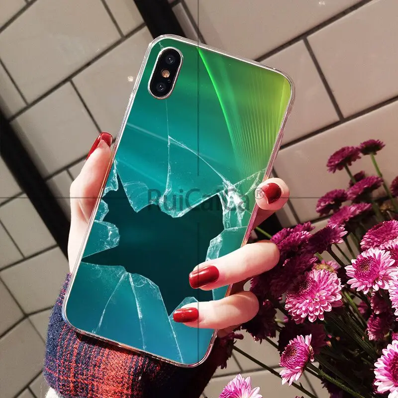Broken glass screen
