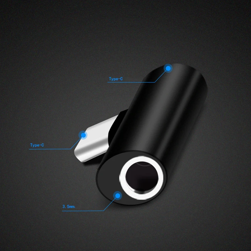 Thbelieve Type C 3 5 адаптер USB до мм Aux аудио адаптеры для Huawei поддержка музыкального