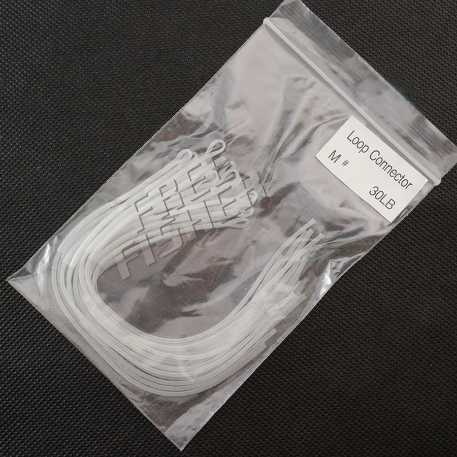15 Шт 50фунтов Рыбная Ловля Лидер Плетеные Петли Разъем|tresse peche|loop connectorfishing line |