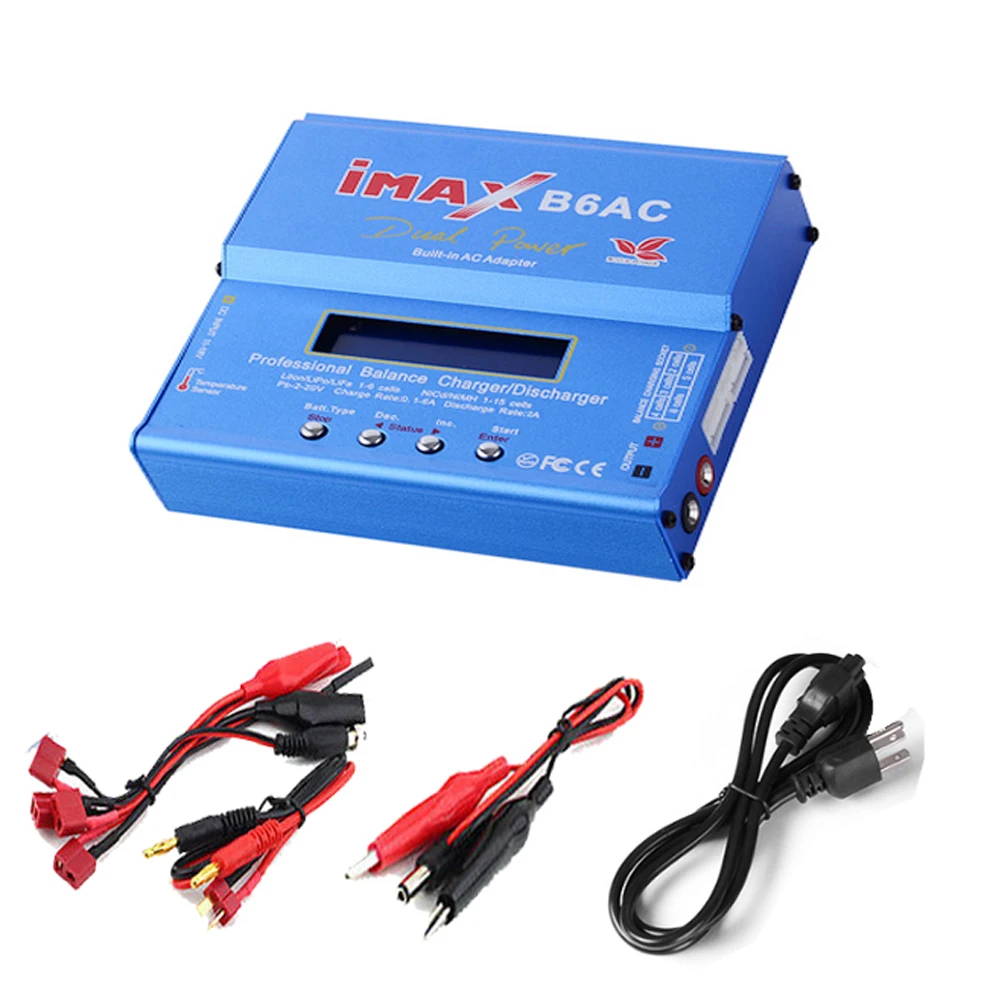 IMAX B6AC RC Balance Charger 80W Balance car NiMh Nicd lithium Battery