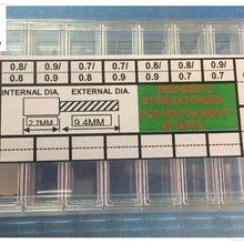 Удлинитель для часов из нержавеющей стали, 45/90 штук для ремонта часов