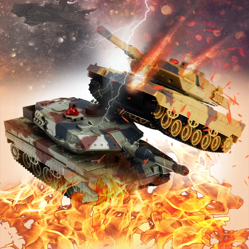 Panzer RC Tank G Sensor Control Military Infrared Tank Remote Control Battle Tank toys with Green