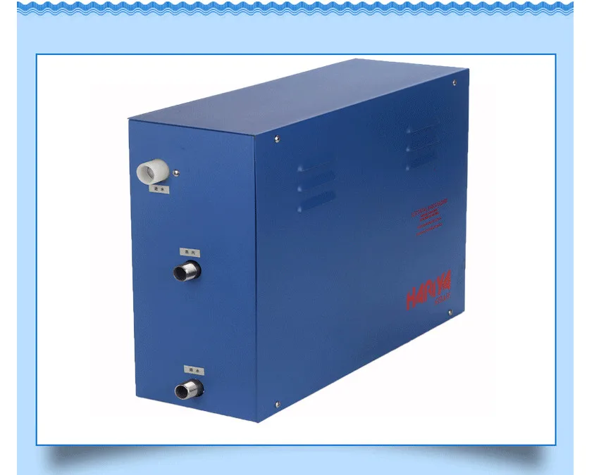 

Voltage 220/380V Floor Mounted Multiple Power Steam Generator for Sauna Spa Bath Temperature&Time Adjustment With a Controller