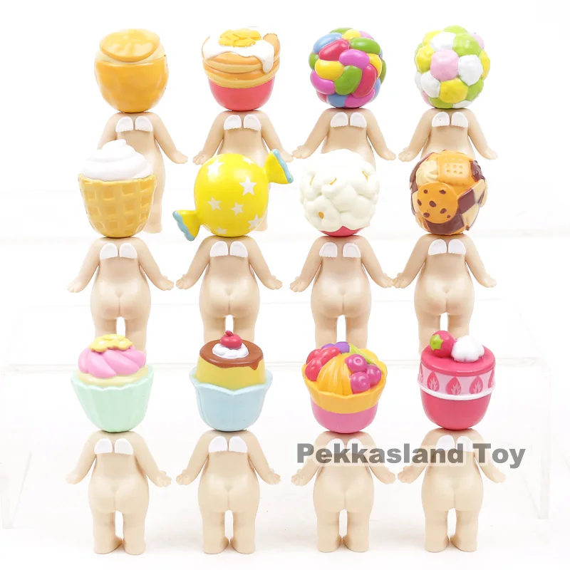 Sonny Angel сладости серии печенье для приготовления попкорна konpeito мини ПВХ Фигурки Коллекционная модель игрушки куклы подарок 12 шт./компл. 8 см