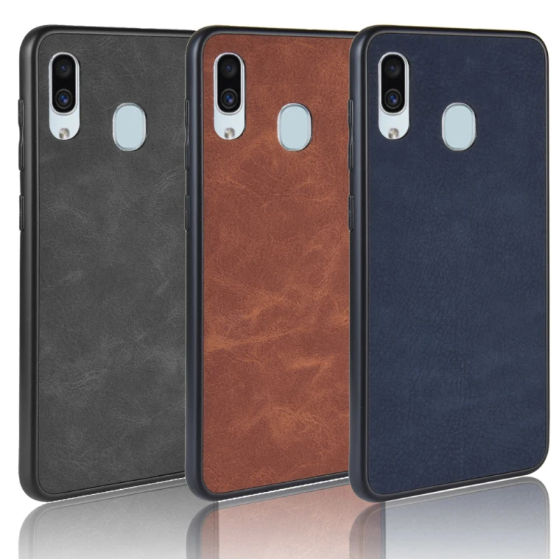 Samsung Galaxy A30 PU leather+PC+TPU hard case YB