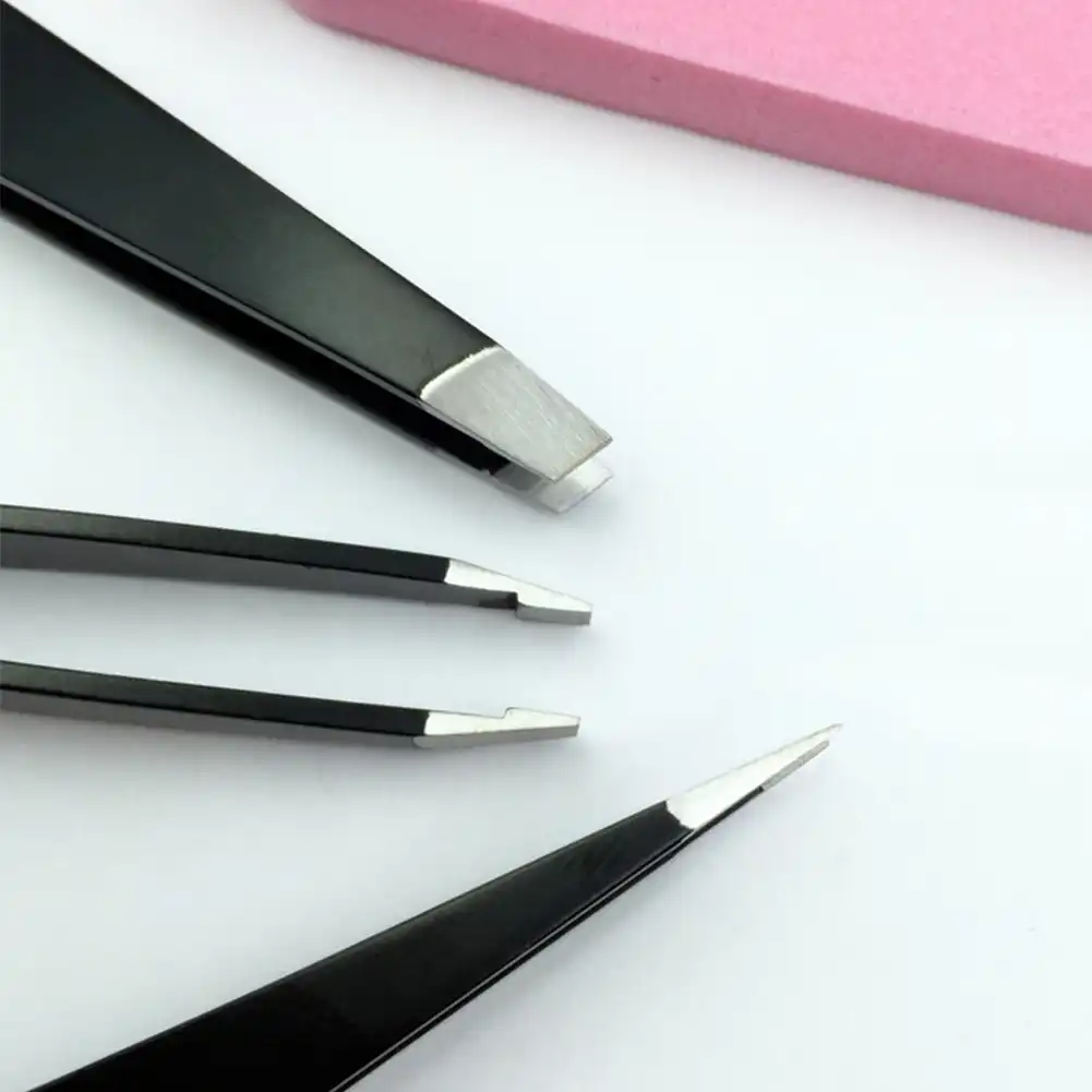Clip Splinter Stainless Steel Ingrown Hair Removal Travel Washable