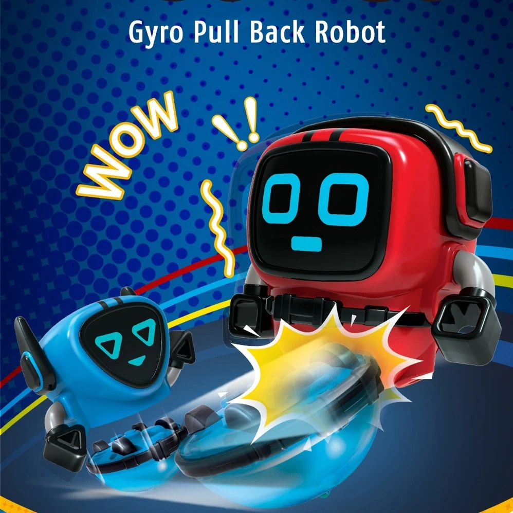 

JJRC R7 Spinning Top Robot Toy 2 In 1 Gyro Smart Battle Robot Educational Detachable Toys Cartoon Wind-Up Car Gifts For Children