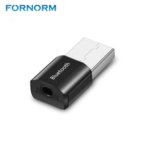 FORNORM портативный мини Bluetooth аудио ресивер стерео 3,5 мм Музыкальный адаптер USB подзарядка для автомобиля беспроводные колонки звук