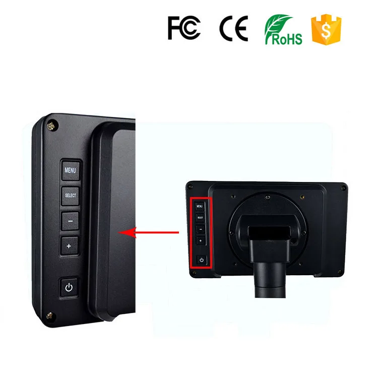 PD7000 Ture плоский экран USB LCD дисплей для POS системы 20 шаров x 2 линии/20 4 линии|display