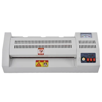

High Quality 320A Metal Laminator Hot and Cold A3 Photo A4 Laminating Machine for Office/Home 4 Rollers 220V 600W 1MM Hot Sale