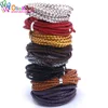 OlingArt 3mm 2M Multicolor Round Genuine Braided Leather Cord women earrings Bracelet choker necklace wire DIY jewelry making ► Photo 2/5