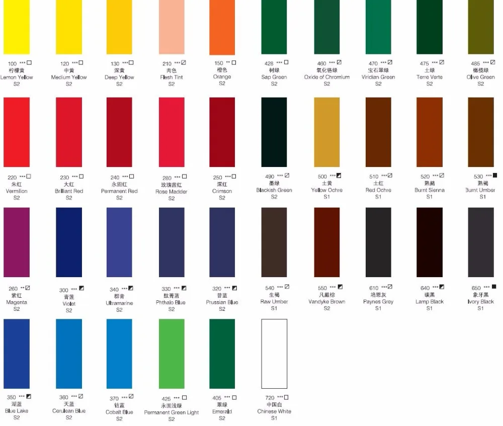 Winsor & Newton Fine Watercolor Paint 10ml Single Piece watercolor paint,watercolor pigment