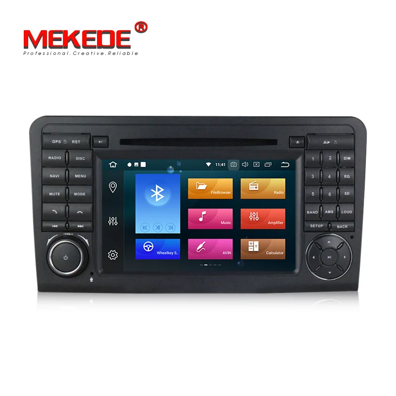 Clearance 4G RAM 8 CORE ANDROID 8.0 CAR DVD player For Benz GL ML CLASS W164 ML350 ML500 X164 GL320 GPS stereo radio BT WIFI free shipping 1