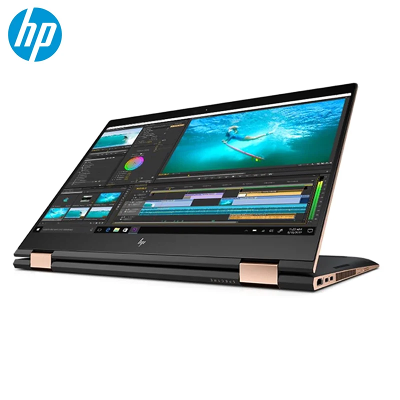 Hp Spectre x360 2 в 1 13 3 &quotTouch Экран ноутбук 4 К Ultra HD Intel Core i7 8550U 16 ГБ память 512 SSD отделка