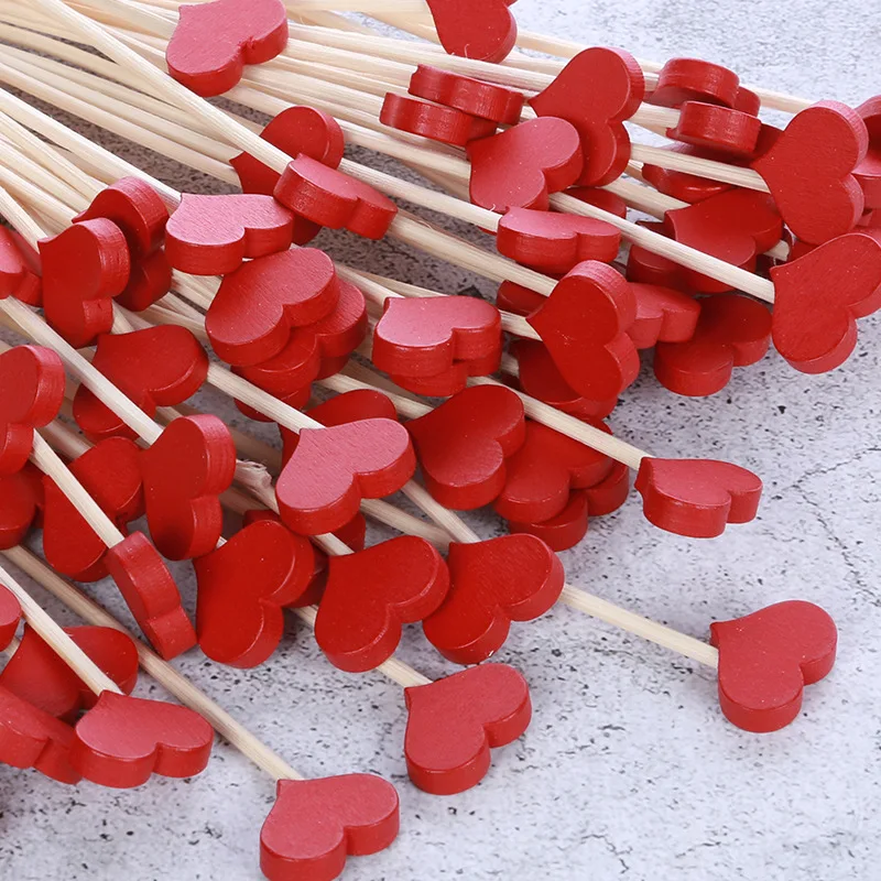 

5pcs Creative Love Shape Reed Diffuser Stick Diffuser Refill Rattan DIY Simple Style Home Decor Wholesales Drop Shipping