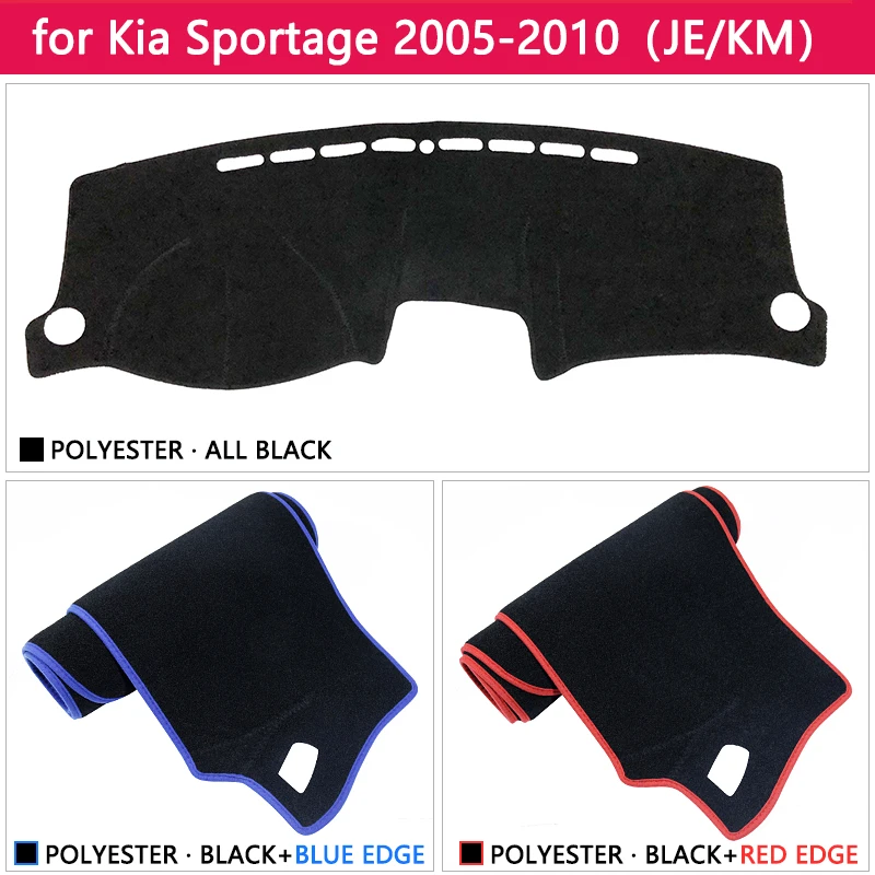 Для Kia Sportage 2005 2006 2007 2008 2009 2010 JE км Противоскользящий коврик, коврик на приборную панель Зонт коврик для панели автомобильные аксессуары R