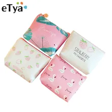 ETya небольшой кожаный кошелек для монет кошелек для Для женщин Дети Милые Птица Клубника мини-молния ключ деньги изменить держатель сумки дети подарок
