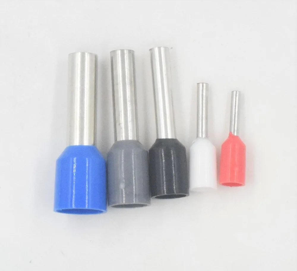 

Insulated Cold Pressing Terminals Electrical Crimp Connector Tube Wire Connector Assortment Kit Bootlace Ferrules Tools 400pcs