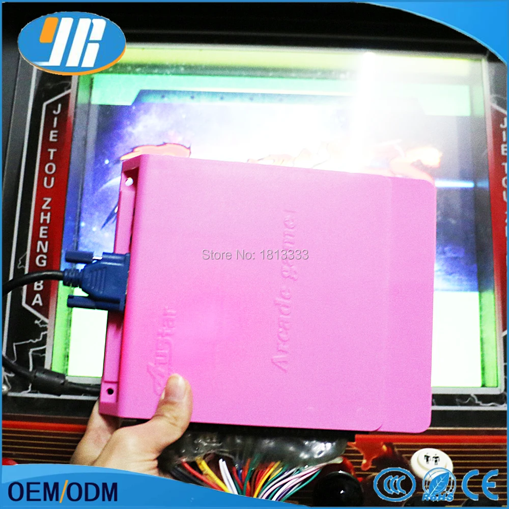 

Korean version 1299 In 1 Game Board Arcade Cartridges Box 5S Arcade Motherboard VGA / HDMI For LCD TV