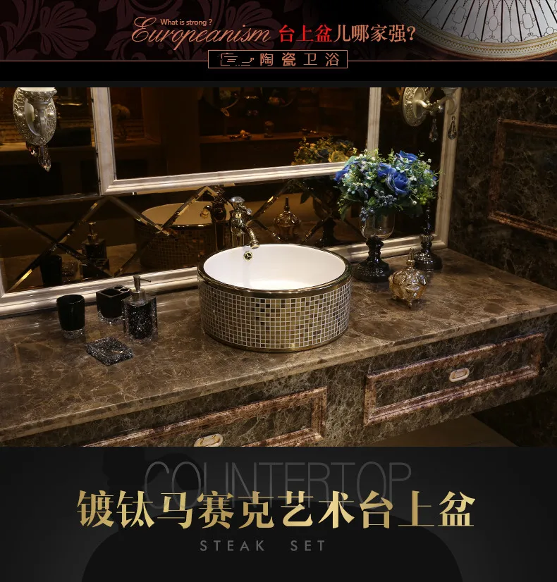 Silver color Porcelain ceramic sinks for bathroom wash hand basin black color chinese counter top wash basin (9)