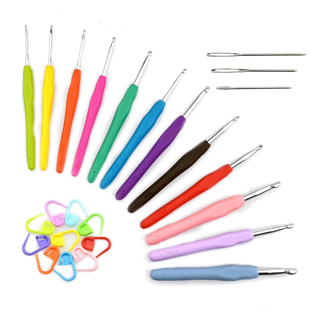 The ONLY 12 BEST CROCHET HOOKS SET WITH ERGONOMIC HANDLES Needle 2 ...