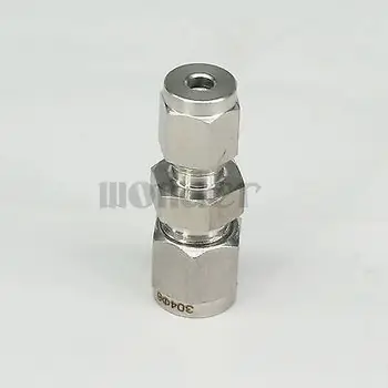 

4mm x 6mm Tube OD 304 Stainless Steel Reducer Compression fitting Union Connector