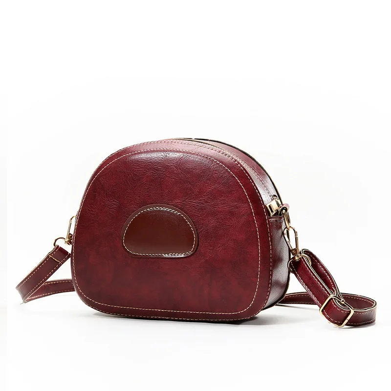 

New Small Women crossbody bags Circular handbags women bags designer Leather Messenger Shoulder Bag for women bolsa feminina 11