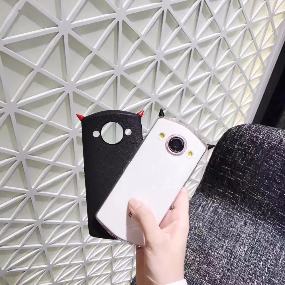 Fashion Phones Cases For Meitu M8 Personalised Cute Little Devil Horns