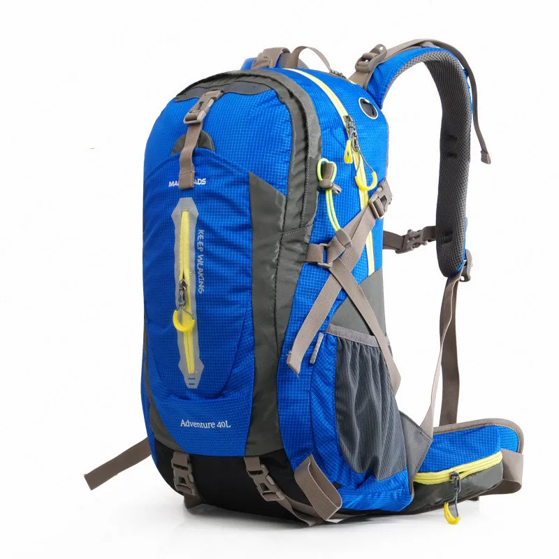 Maleroads Outdoor 40L 50L Climbing Backpacks Waterproof Bag Outdoor Hiking Bag With Rain Cover Brea - 32974516258