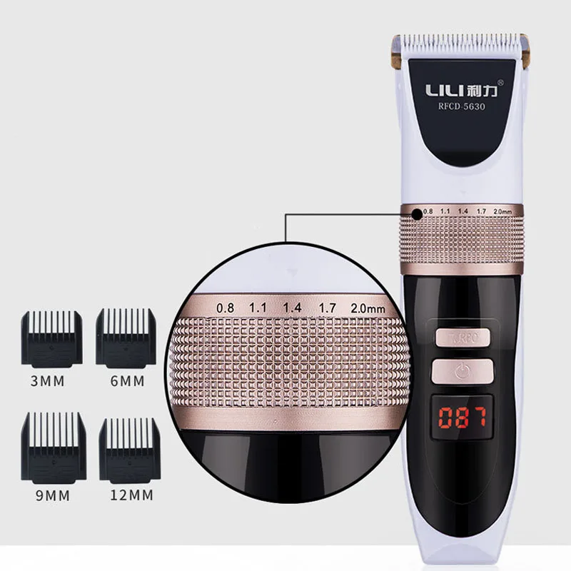 

Electric Hair Clipper Hair Trimmer Rechargeable Shaving Machine Cutter Razor Barber Hair Styling Tools