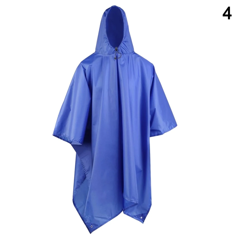 

Multifunctional 3 in 1 Rain Coat Waterproof Poncho Awning Traveling Picnic Mat RT99
