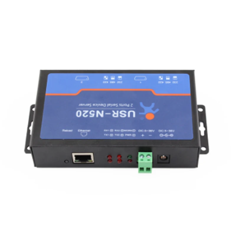 

Dual serial port server rs232/485/422 to Ethernet module industrial communication network