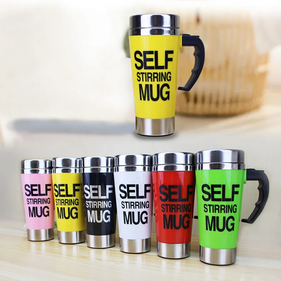 

Coffee Maker Portable Pot Colors Stainless Steel Automatic Mixing Mug Self Stirring Cup Milk Coffee Machine Coffee Pot For Home