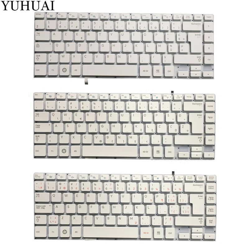 

NEW laptop Keyboard For SAMSUNG Q470 Q468 NP-500P4A 500P4C NPQ470 Canadian French CF/Slovenian SV/French FR keyboard backlight