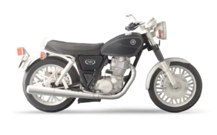 

SR400 Motorcycle 3D Paper Model DIY