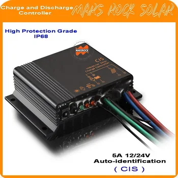 

5A 12/24V High Protection Multi-function Solar Charge and Discharge Controller, Waterproof IP68 for Street Light System